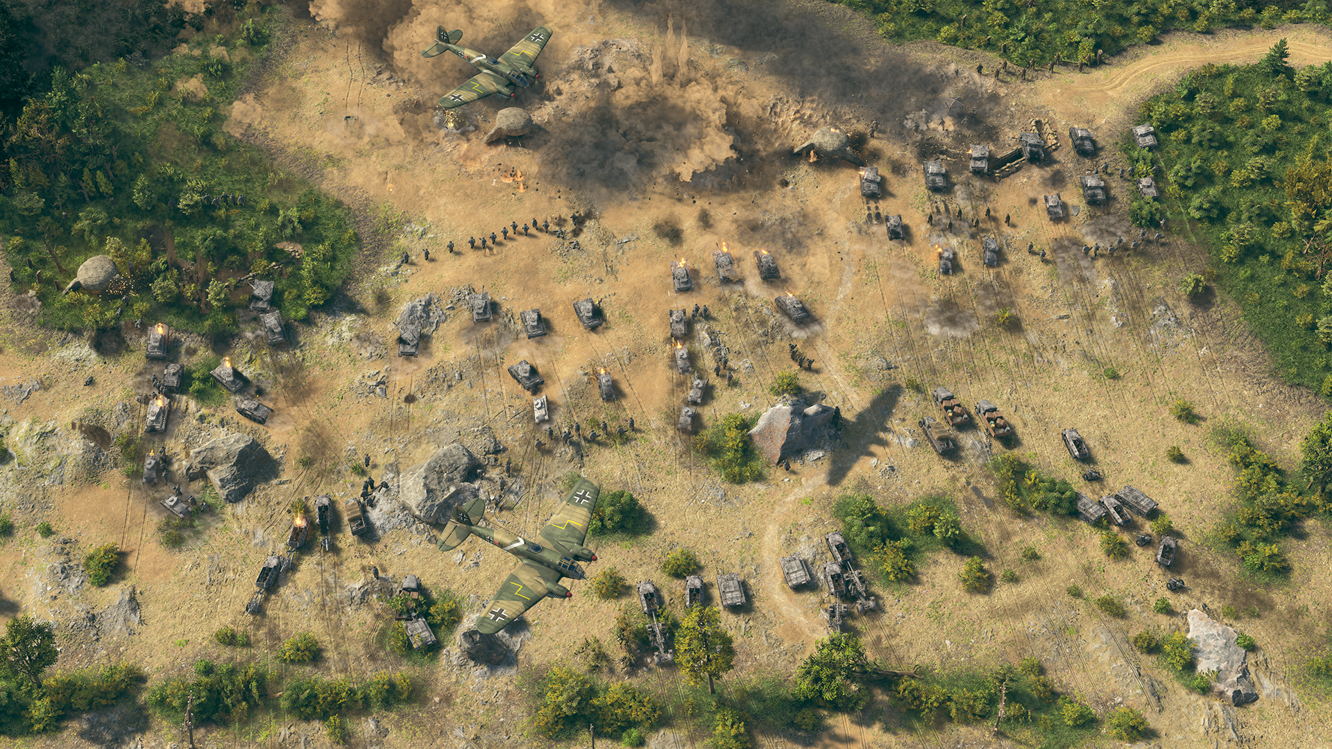 Command massive battles: