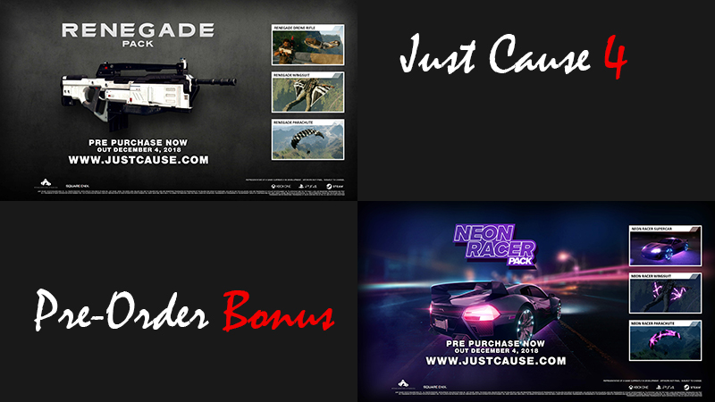 JustCause4 Renegade Pack 