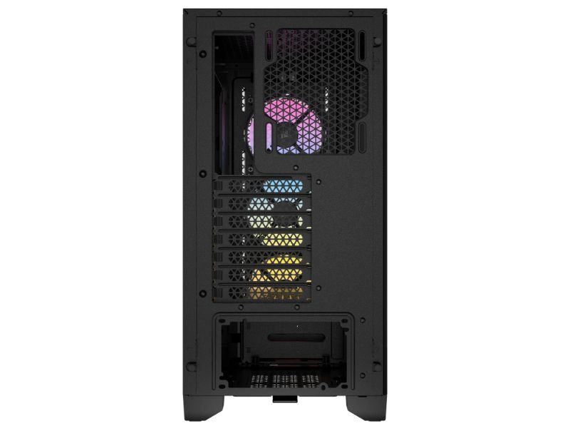 Corsair Mid Tower ATX Case 3000D RGB Airflow Windowed Tempered Glass - Black - CC-9011255-WW