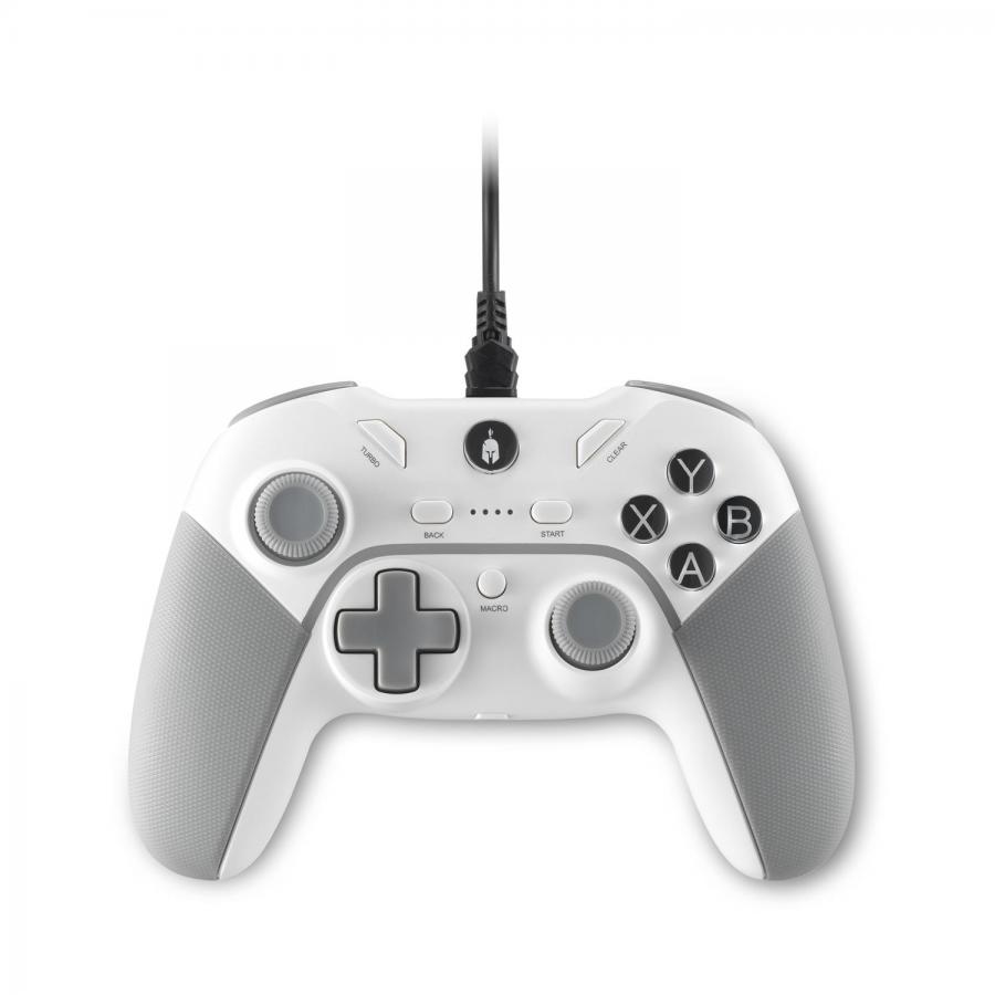 Spartan Gear - Pelekys Wired Controller White   PC - PS3
