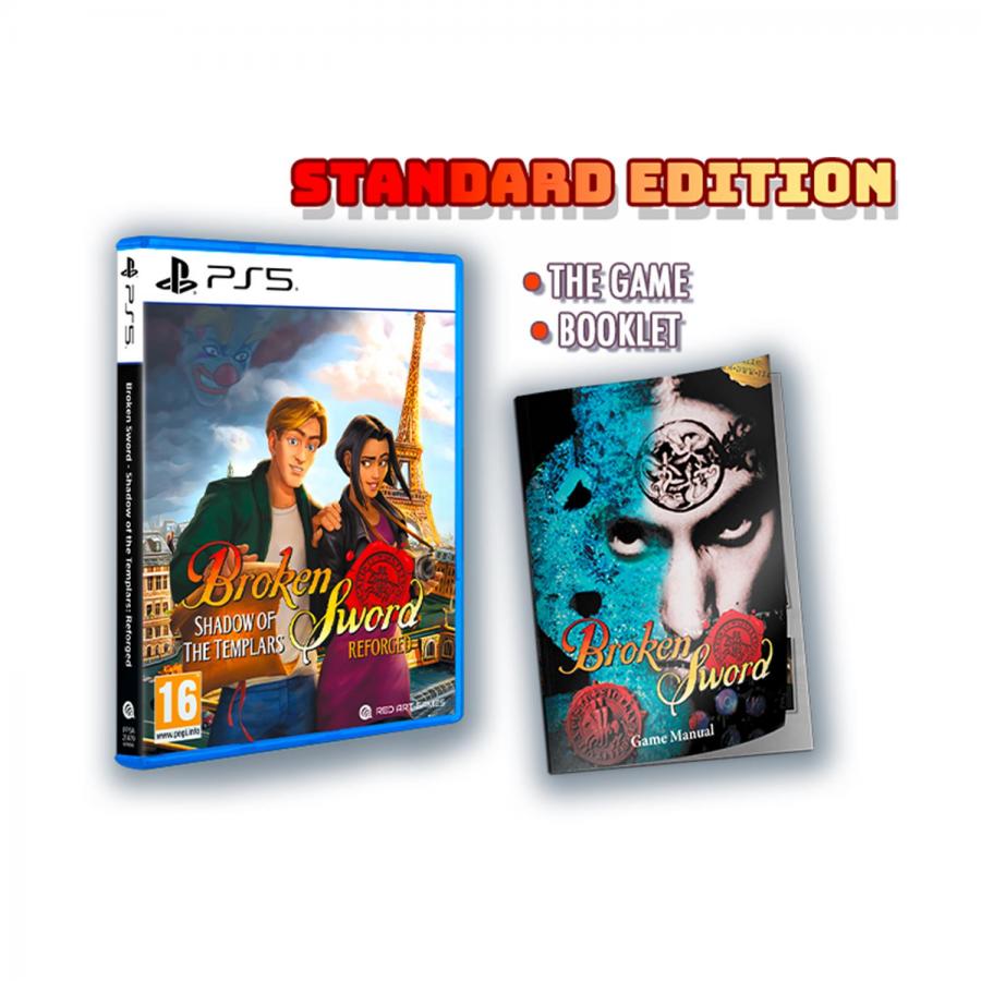 Broken Sword - Shadow of The Templars: Reforged   PS5 NEW  