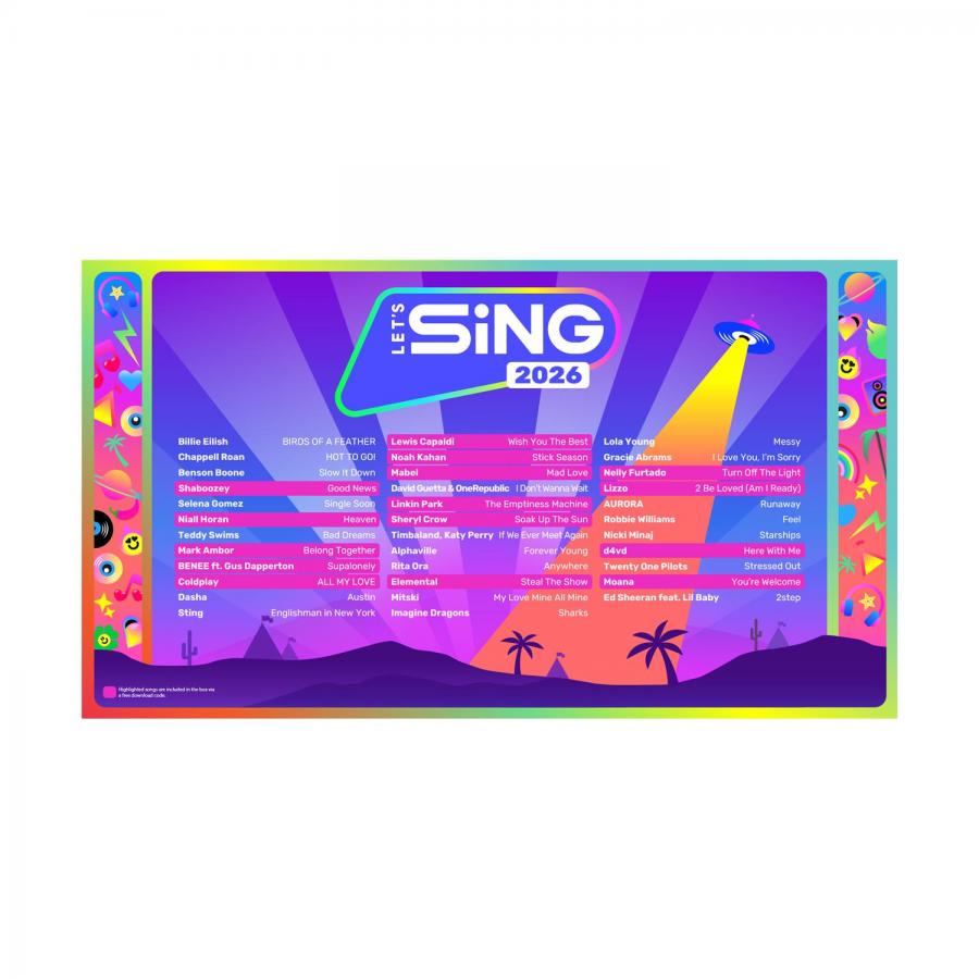 Let's Sing 2026 [+2 Mic] Nintendo Switch NEW