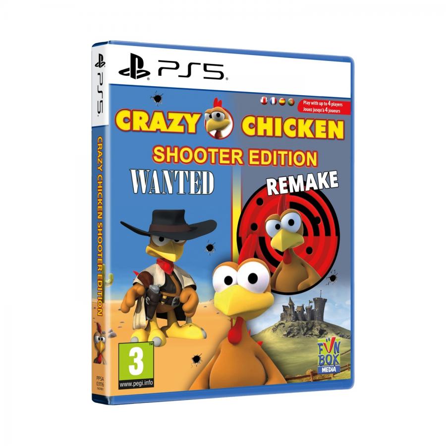  Crazy Chicken Shooter Edition  PS5 NEW  