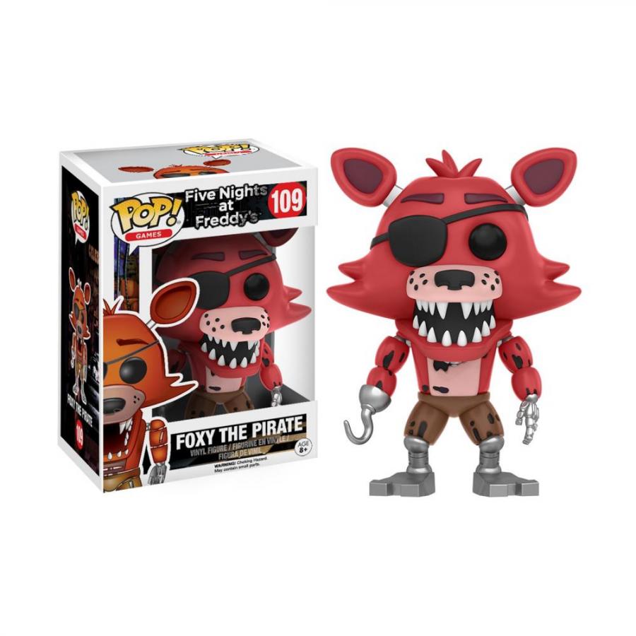Funko Pop! Games: Five Nights At Freddy'S - Foxy The Pirate #109 Vinyl Figure