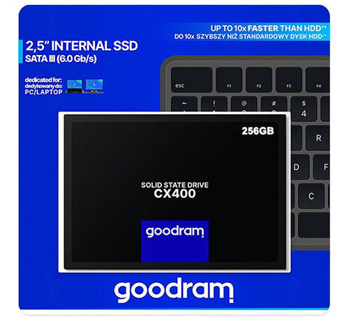 GOODRAM SSD CX400 256GB SATA III 2,5'