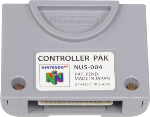 Nintendo Controller Pak N64 UNBOXED