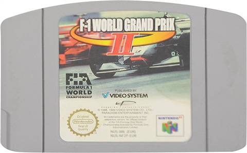 ** F-1 World Grand Prix II N64 UNBOXED **