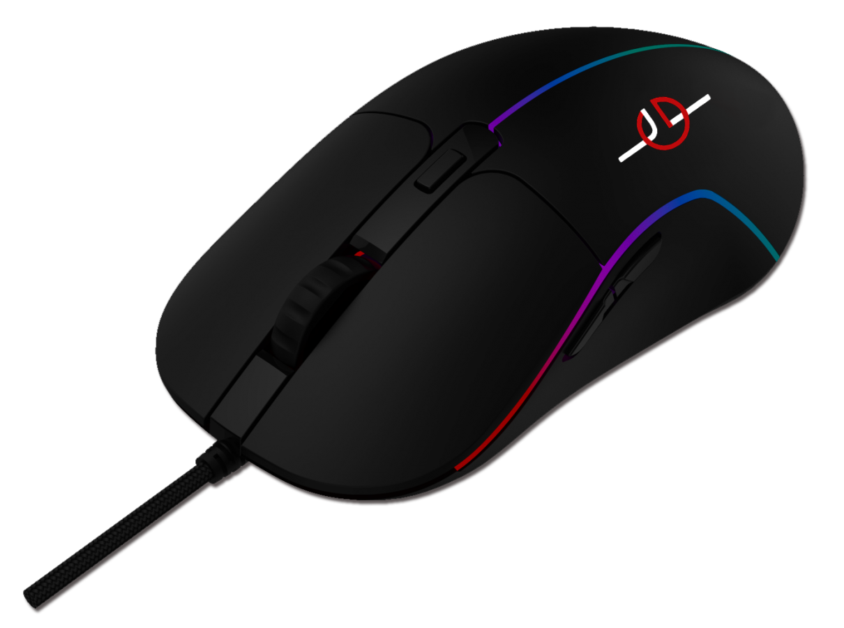 LAMTECH 7-BUTTON RGB USB GAMING MOUSE 6400 DPI 'URANUS'