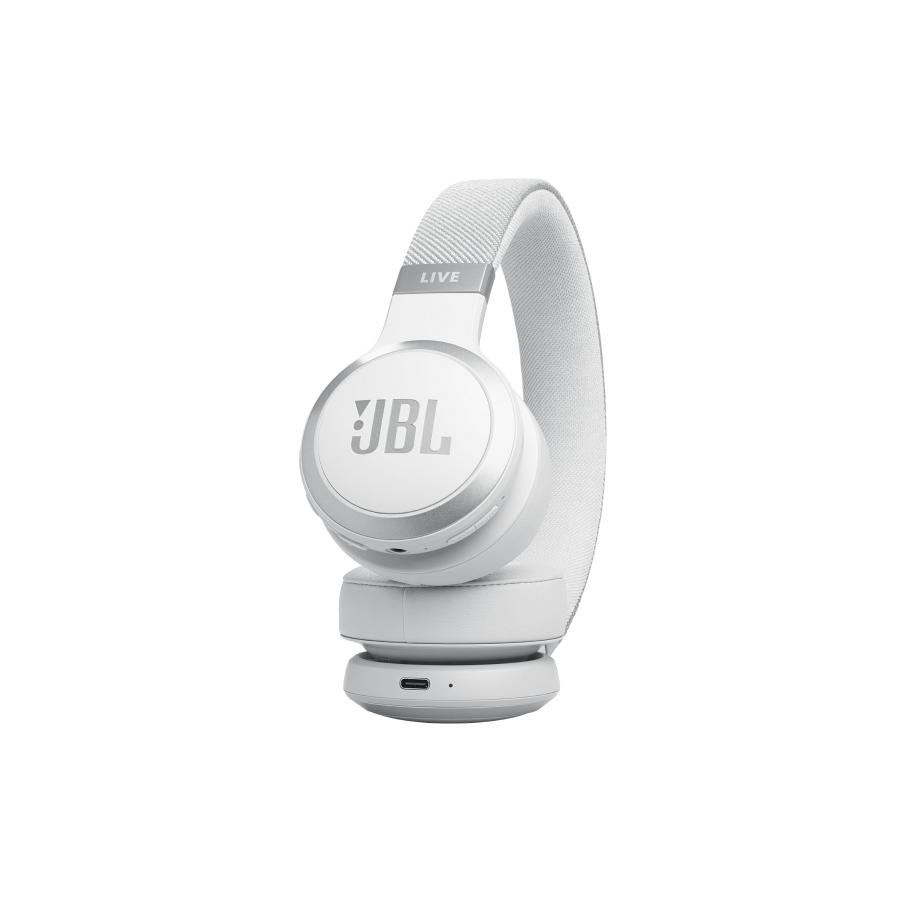 JBL Live 670NC, On-Ear Bluetooth Headphones (White)