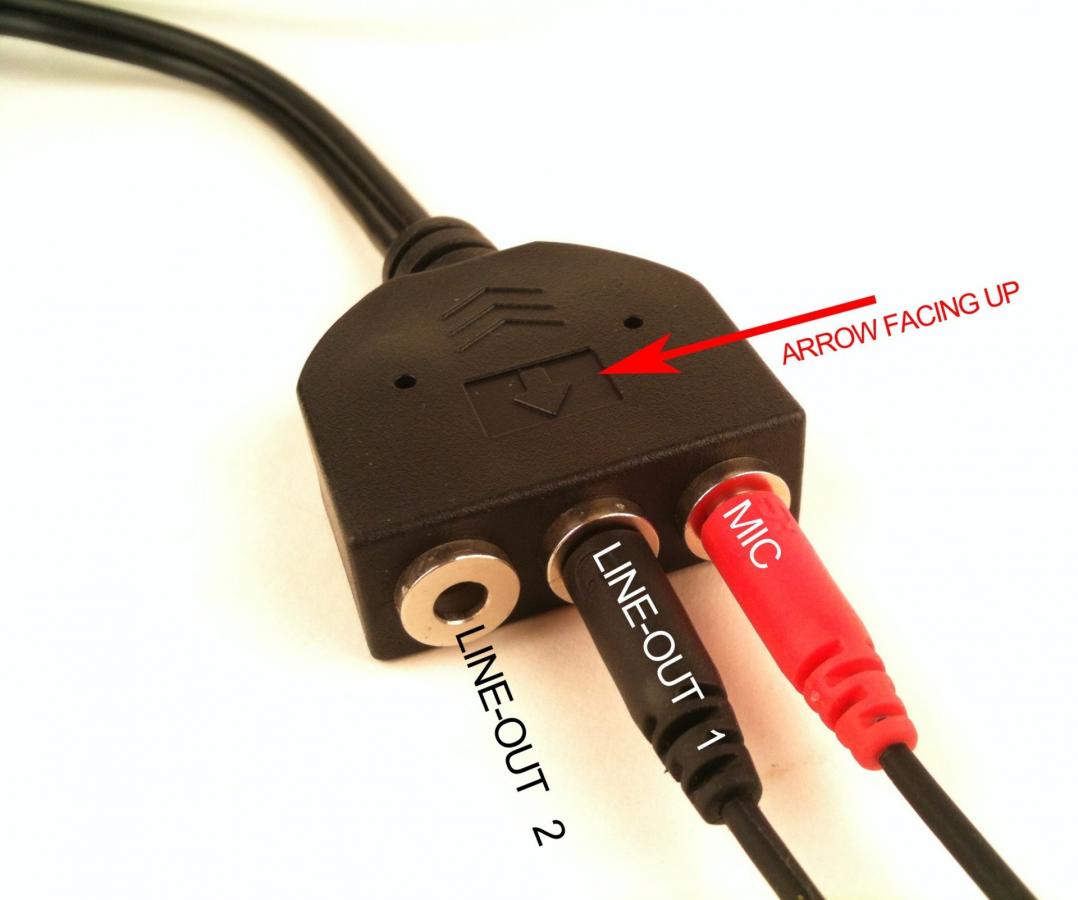 CABLEXPERT MICROPHONE AND HEADPHONE EXTENSION CABLE 1m