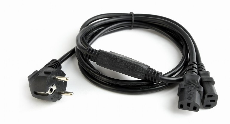 CABLEXPERT POWER SPLITTER CORD C13 VDE APROVED 2m