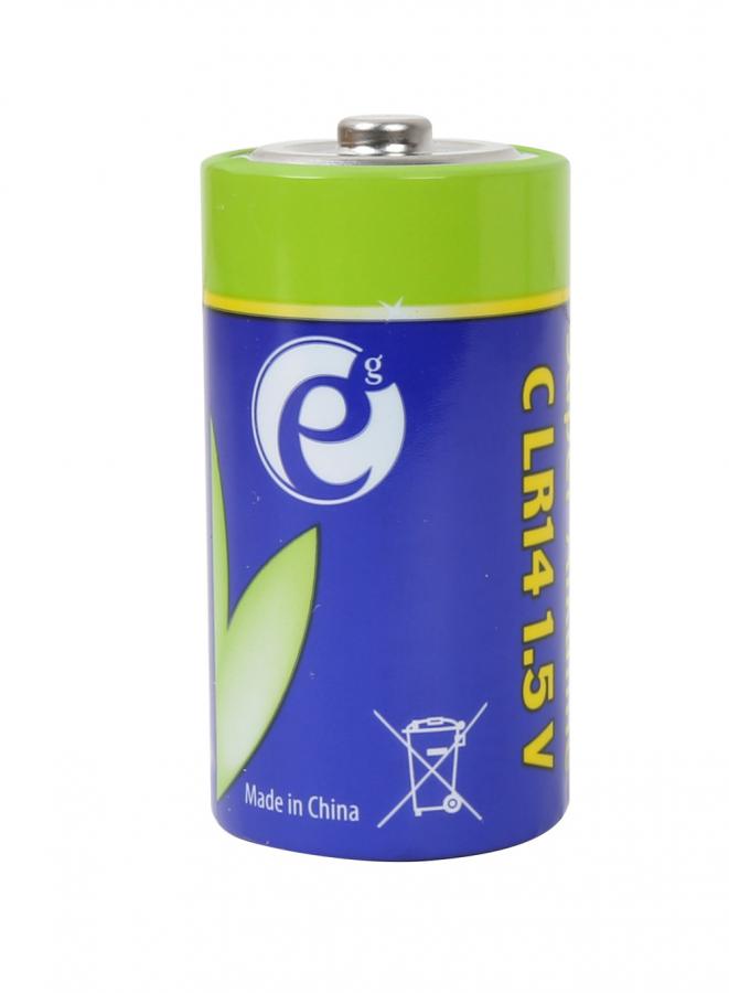 ENERGENIE ALKALINE C-CELL BATTERY 2-PACK