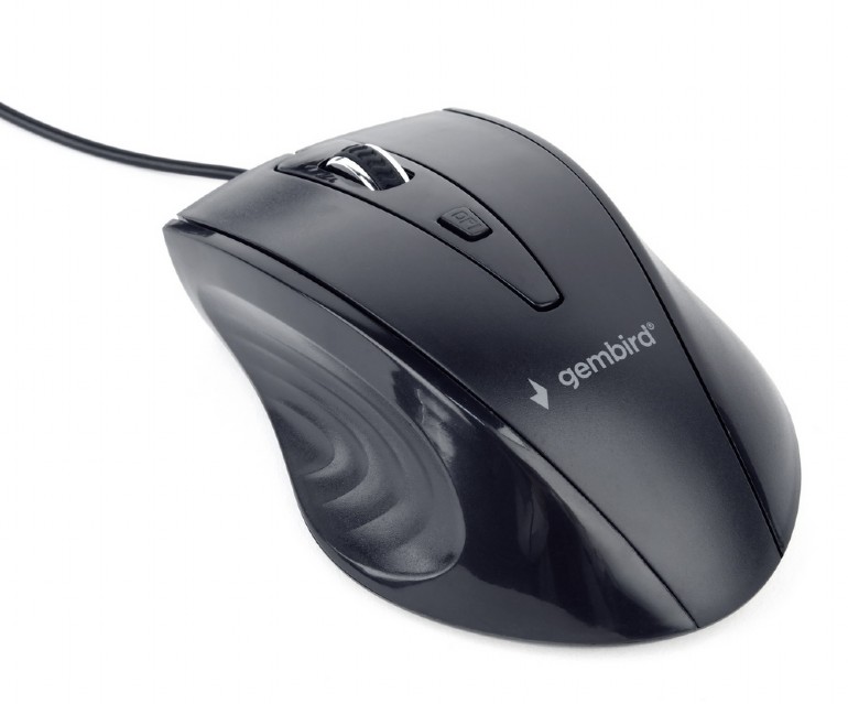 Gembird Wired Mouse (Black)
