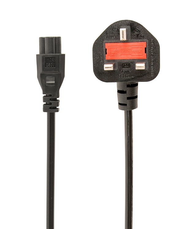 CABLEXPERT UK POWER CORD (C5) 13A, 6ft (1,8m)