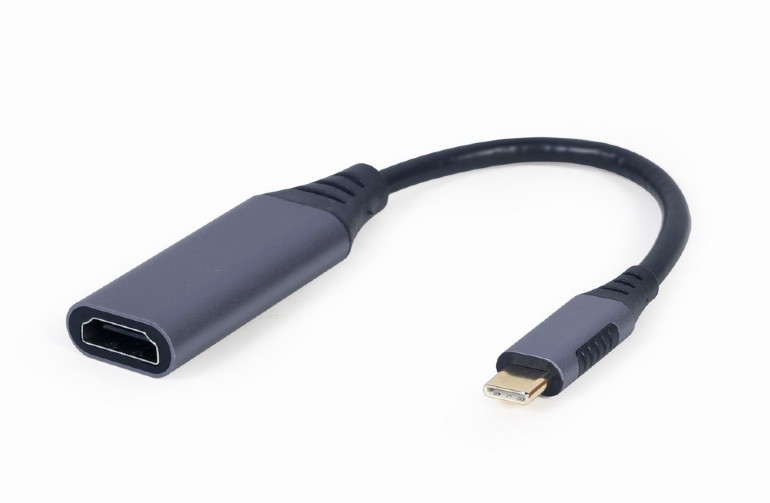 CABLEXPERT USB TYPE-C TO HDMI DISPLAY ADAPTER SPACE GREY RETAIL PACK