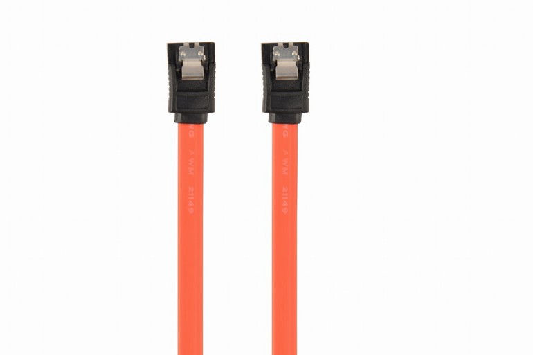 CABLEXPERT SERIAL ATA III 30CM DATA CABLE METAL CLIPS