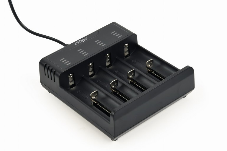 ENERGENIE NI-MH + LI-ION FAST BATTERY CHARGER BLACK