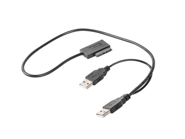 CABLEXPERT EXTERNAL USB TO SATA ADAPTER FOR SLIM SATA SSD, DVD