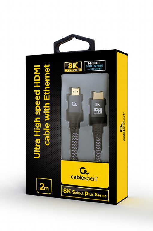 CABLEXPERT ULTRA HIGH SPEED HDMI CABLE,8K SELECT PLUS SERIES 2M