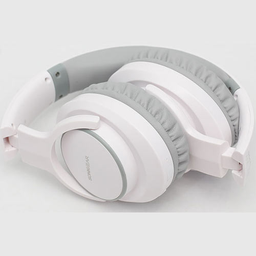 SONIC GEAR BLUETOOTH NOISE CANCEL HEADPHONES AIRPHONE ANC 3000 W.LIGHT GREY