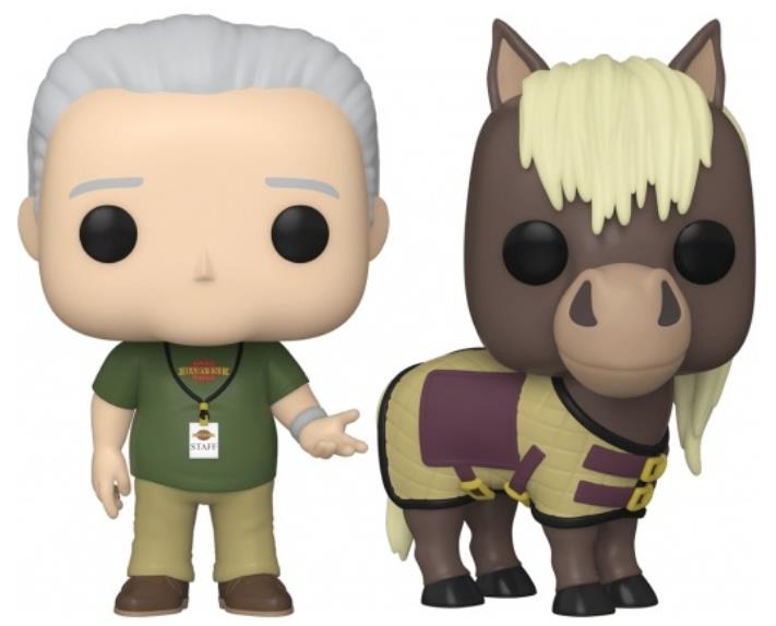 Funko Pop! 2-Pack Television: Parks and Recreation - Lil Sebastian  Jerry Harvest Festival (Special Edition) Vinyl Figures