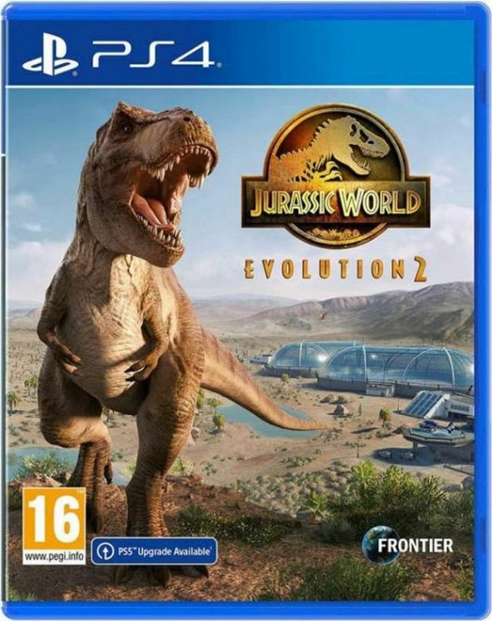 Jurassic World Evolution 2 PS4 NEW (Without  Seal + Torned Up Cover + Broken Case)