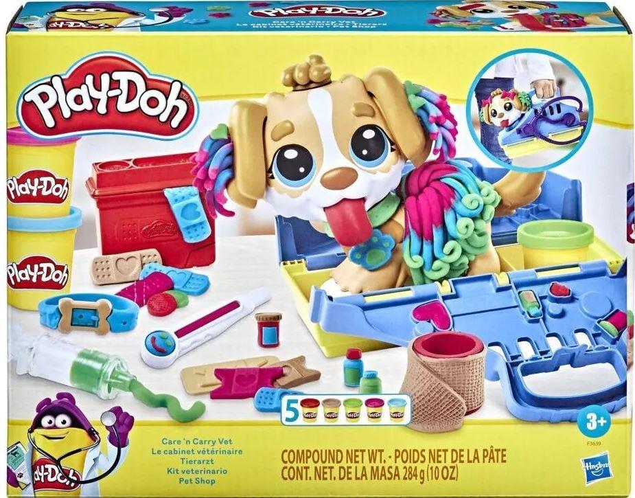 Hasbro Play-Doh Care n Carry Vet Playset (F3639)