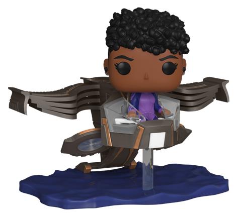 Funko Pop! Rides Super Deluxe: Marvel Black Panther Wakanda Forever - Shuri in Sunbird #110 Bobble-Head Vinyl Figure