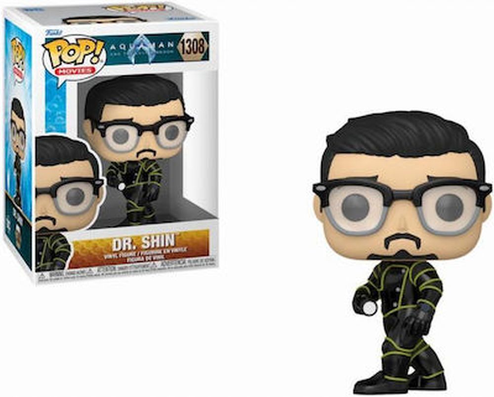 Funko Pop! Movies: Aquaman and the Lost Kingdom - Dr. Shin #1308 Vinyl Figure