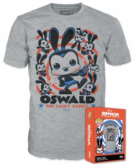 Funko Boxed Tee: Disney 100th W1 - Oswald T-Shirt (S)