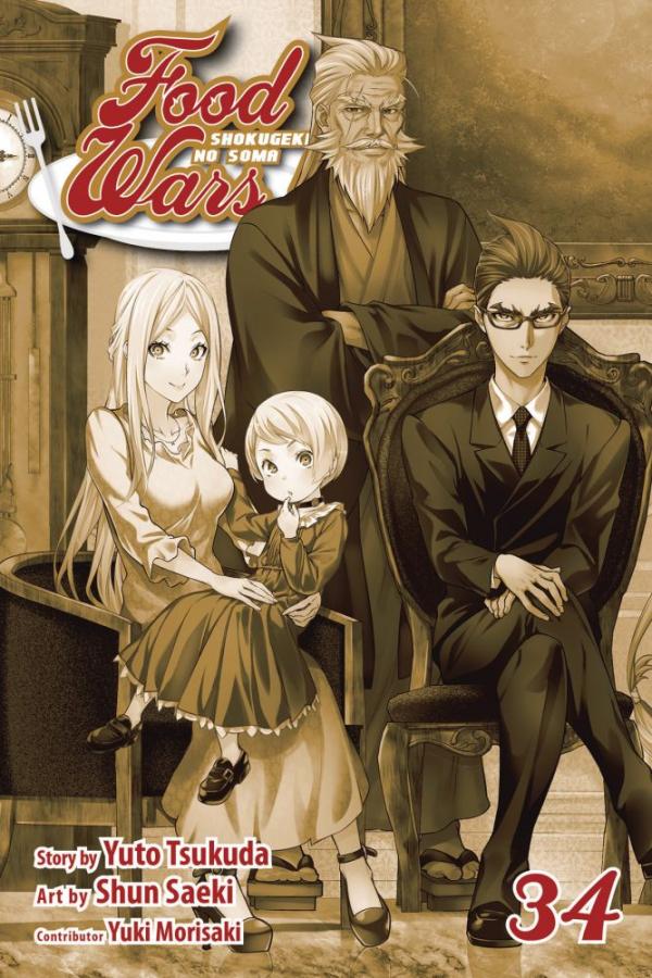 Viz Food Wars Shokugeki No Soma GN Vol. 34 Paperback Manga