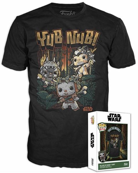 Funko Boxed Tee: Star Wars Return of the Jedi - Ewok (M)