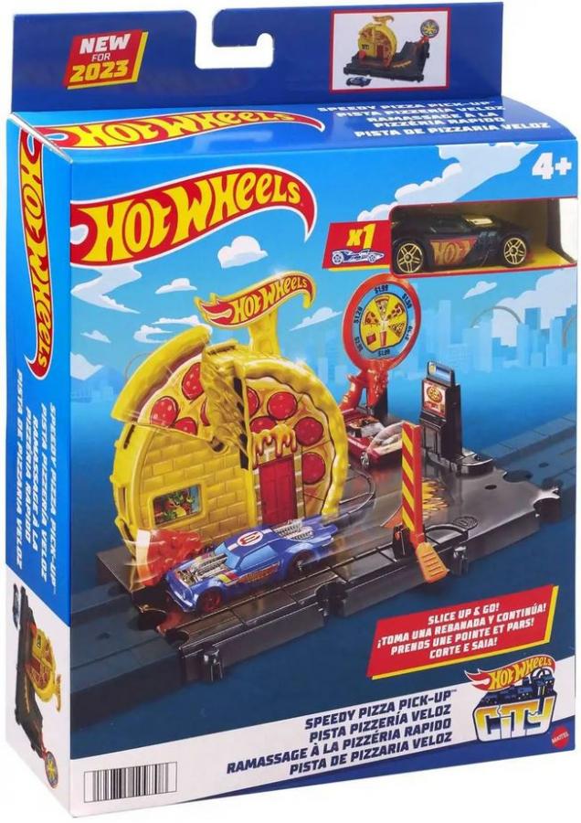 Mattel Hot Wheels City - Speedy Pizza Pick-Up (HKX44)
