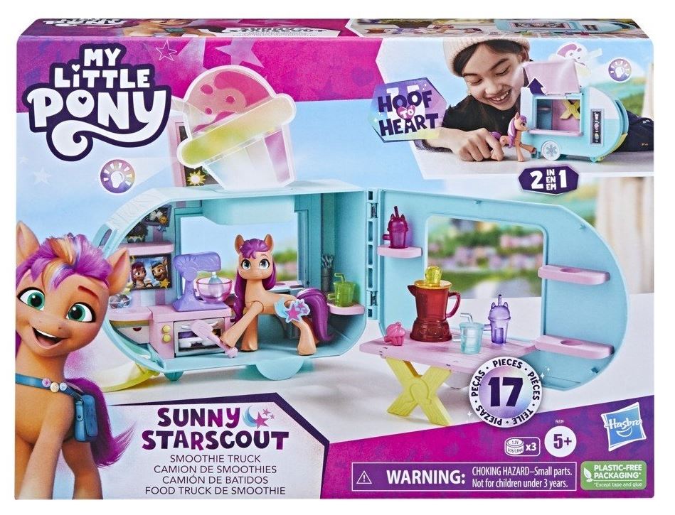 Hasbro My Little Pony: Sunny Starscout Smoothie Truck (F6339)