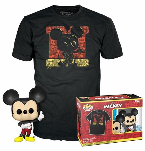 Funko Pop!  Tee (Adult): Disney - Mickey (Diamond Collection) (Special Edition) Vinyl Figure  T-Shirt (S)