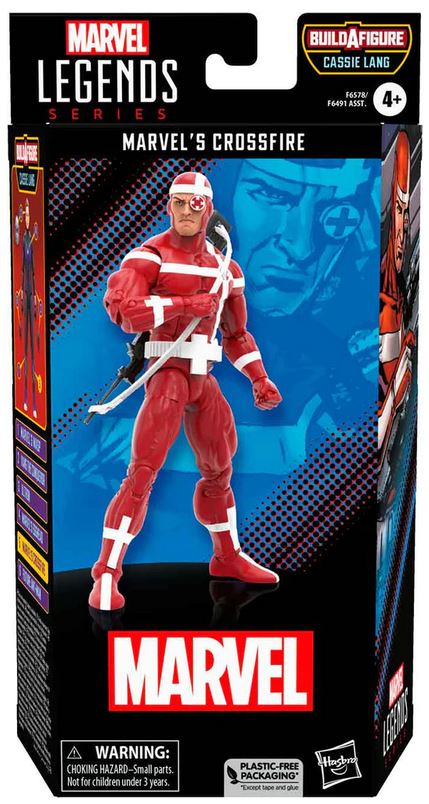 Hasbro Marvel Legends Series Build a Figure Cassie Lang: Marvels Crossfire Action Figure (15cm) (Excl.) (F6578)