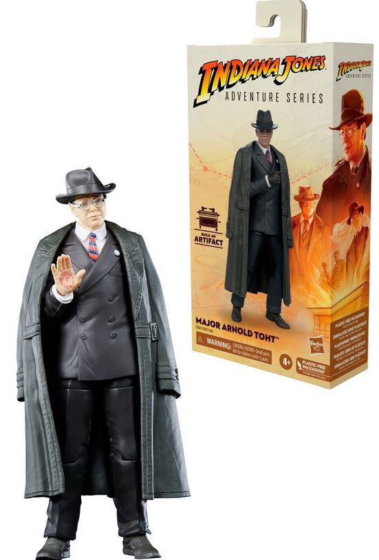 Hasbro Fans Adventure Series: Indiana Jones - Major Arnold Toht Action Figure (15cm) (Excl.) (F6061)
