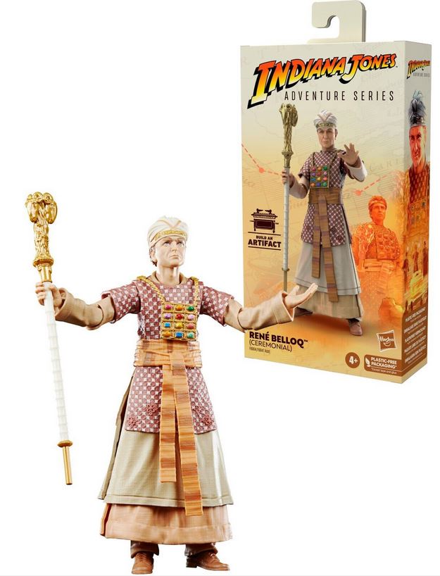 Hasbro Fans Adventure Series: Indiana Jones - Rene Belloq (Ceremonial) Action Figure (15cm) (Excl.) (F6064)
