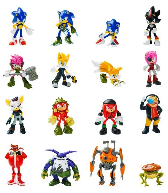 P.M.I. Sonic Prime Collectible Figure 6.5cm - 1 Pack (S1) Blindbag (Random) (SON2005)