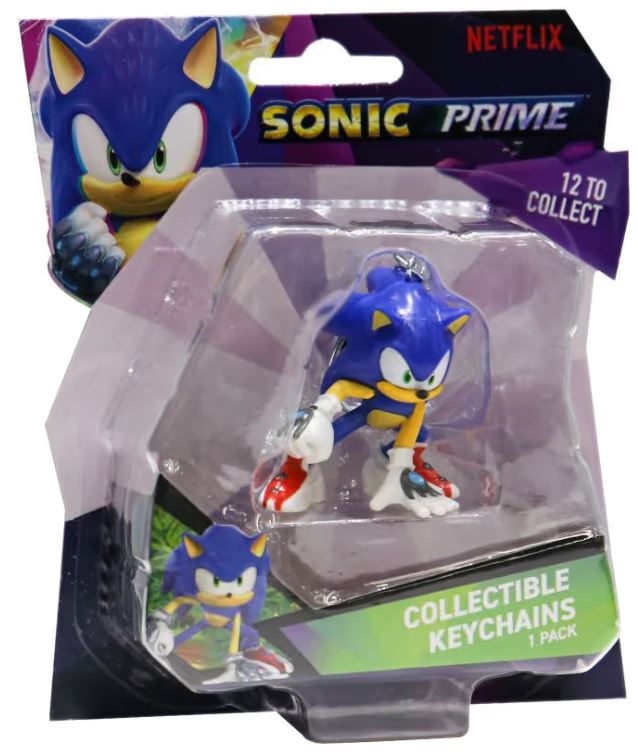 P.M.I. Sonic Prime - 1 Pack (S1) Figural Keychains (Random) (SON8010)
