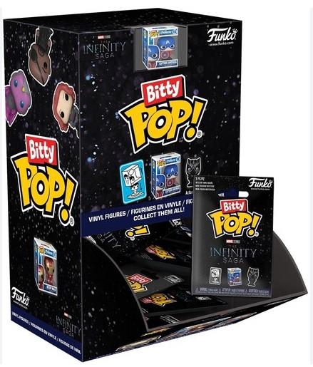 Funko Bitty Pop! Marvel: The Infinity Saga Mystery Mini Figure (36 PDQ Pieces) (Blind Bag/Random)