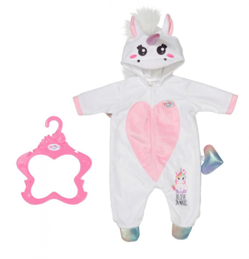 Zapf Creation: Baby Born Unicorn Onesie (43cm) (832936-116722)