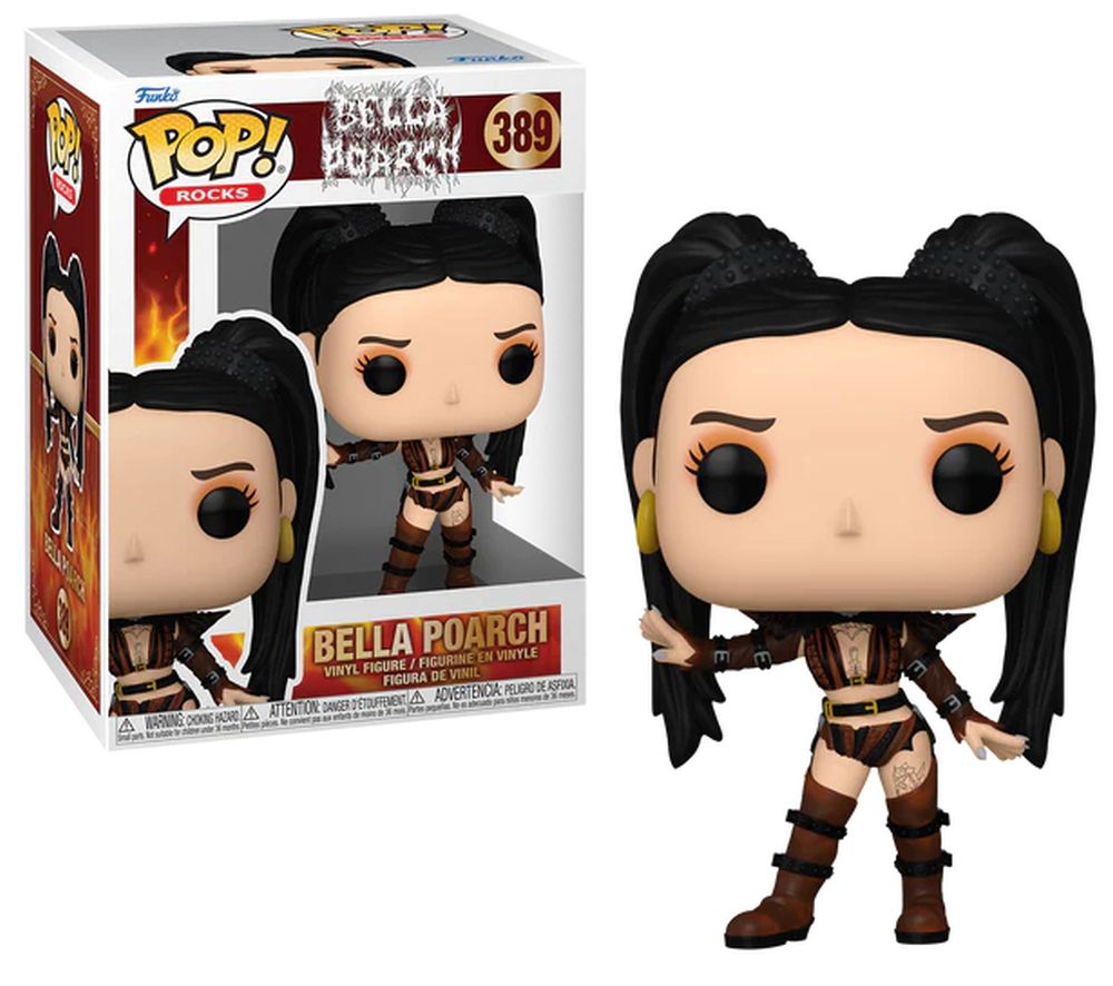 Funko Pop! Rocks: Bella Poarch (Inferno) #389 Vinyl Figure