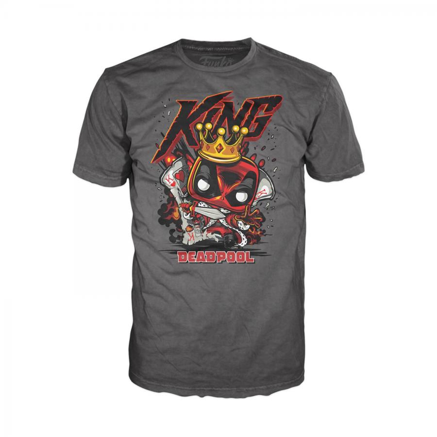 Funko Pop! Tee (Adult): Deadpool - King Deadpool T-Shirt (XL)