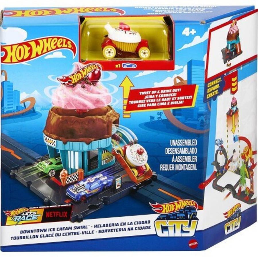 Mattel Hot Wheels City - City Ice Cream Shop (HTN77)