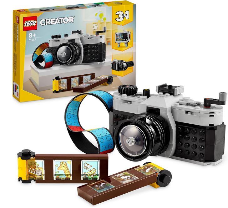 LEGO® Creator: Retro Camera 3in1 Toy (31147)