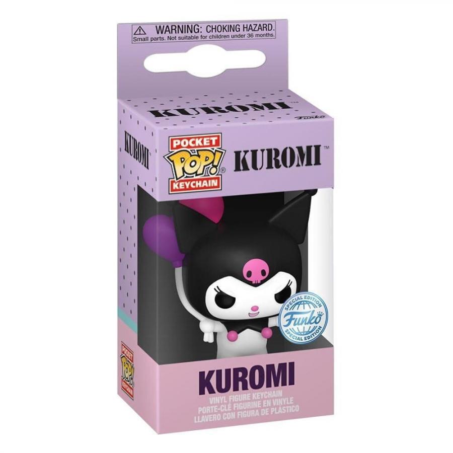 Funko Pocket Pop Sanrio: Kuromi - Kuromi Balloon Vinyl Figure Keychain