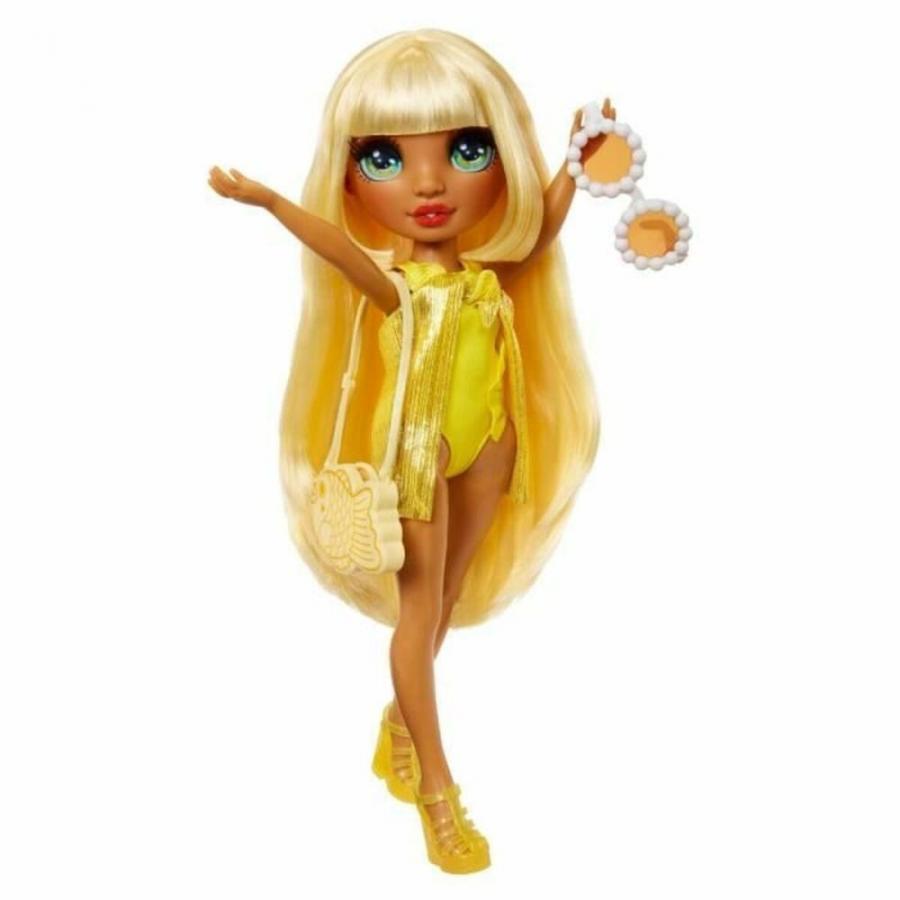 MGA Rainbow High: Swim  Style Fashion - Sunny (Yellow) Doll (507284-EUC)