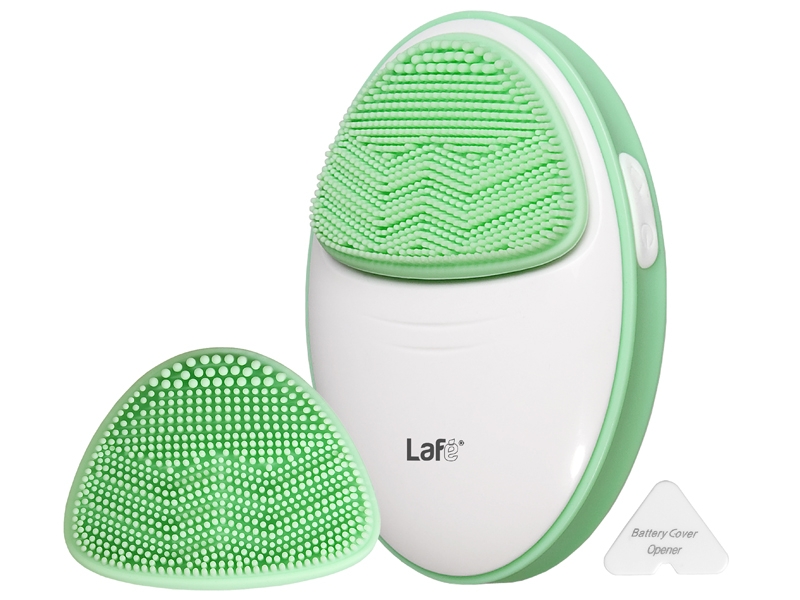 LAFE CLEANING-MASSAGING SONIC FACE BRUSH GREEN
