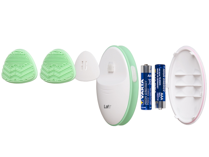 LAFE CLEANING-MASSAGING SONIC FACE BRUSH GREEN